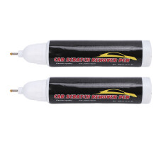 2 STÜCKE 12 ml Autokratzer-Reparaturstift, Silber,