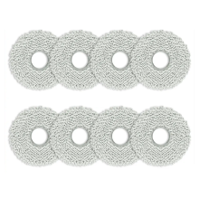 Set of 8 Efficient Replacement Part Mop Cloth Spare Part