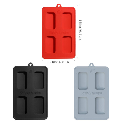 2PCS Silicone Dustproof Covers Easy to Clean Silicone-Gray 2