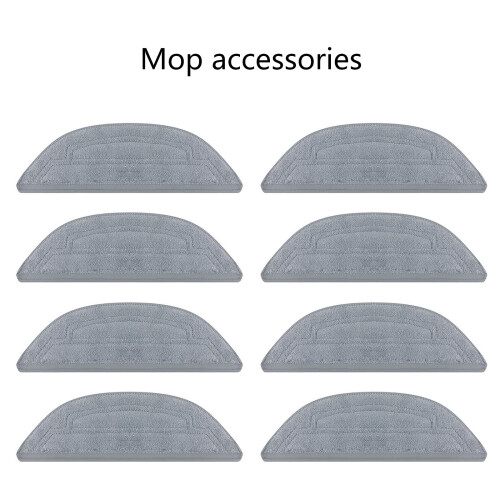 Multifuntional Sweeping Robot Mop Cloth Spare Part-Eight Pieces 2