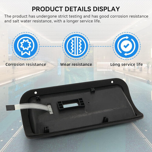 Heater Repair Part Bezel and Keypad Assembly Replacement Plastic 2
