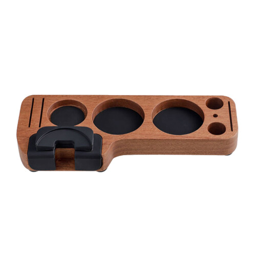 Multifunctional Coffee Tool Wood Coffee Tamper Practical-Sapele