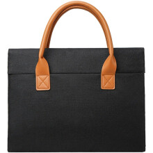 Laptop Bag Waterproof Lightweight Business Briefcase For Work And School  Black