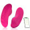 Bluetooth AppControlled Vibrator for Her, Dual Vibrators with 9 Modes, Rose Red 1