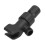Universal Black ABS Shower Arm Holder, Adjustable Wall-Mount, G1/2 1