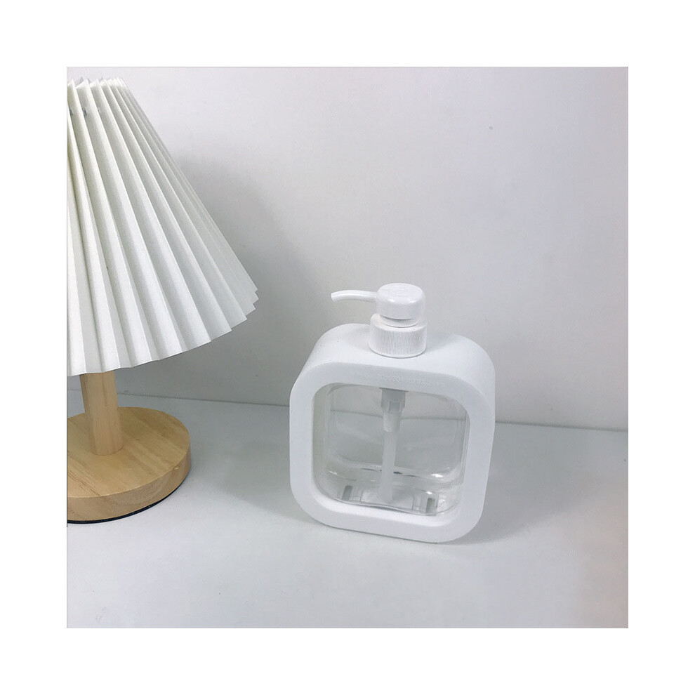 500Ml Transparent Pet Refillable Lotion Pump Bottle Odorless & Recyclable 4991374340426