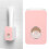 Automatic Wall Mounted Toothpaste Dispenser Pink, 11.2x7x6cm 7