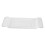 Adjustable White Bath Tray with Draining Design for Stable Use 3