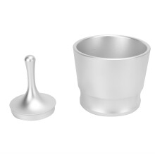 Kaffeedosierbecher aus Aluminiumlegierung, professionelles Barista-Equipment, 58 mm Espresso-Dosierwerkzeug, geeignet für Milchtee-Läden,