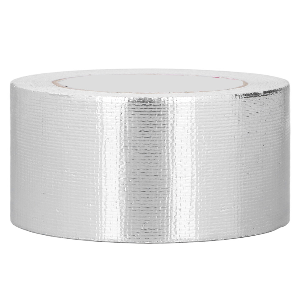 Fiberglass Aluminum Foil Tape Heat Resistant 25M X 6Cm For Duct & Hvac Repair 8481376053517
