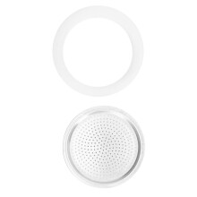 Kaffeekannenfilter-Dichtungsring und Filterset,