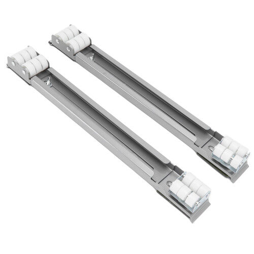 Heavy Duty Extensible Appliance Roller 300KG Load, Silver, 45-70cm