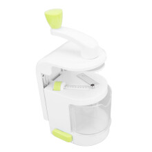Spiralizzatore di Verdure Multi-Funzione 4-in-1 con Frullino a Mano e Forte Ventosa