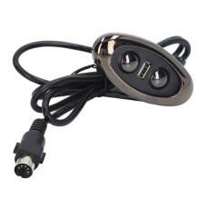 Oval Shaped 2-Button Control For Electric Sofas, Lift Chair Replacement Parts Offering Easy And Convenient Operation, Abs Material Ensuring