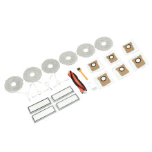 Staubsaugerzubehör-Set mit 1 Rollbürste & 4 Seitenbürsten