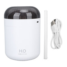 USB Powered Mini Humidifier, Cool Mist With Colorful LED Night Light For Bedroom Office Car, Portable Design Whisper Quiet Operation Auto Shut Off