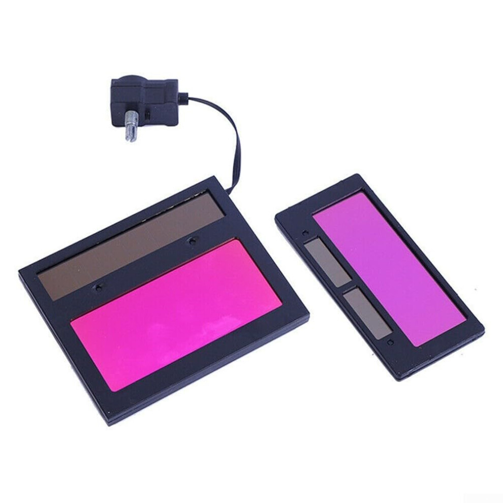Welding Helmet Lens Sensitivity Sensor Autodarkening For Improved Weld Visibility, Solar Powered, 108X50mm 9412369960818