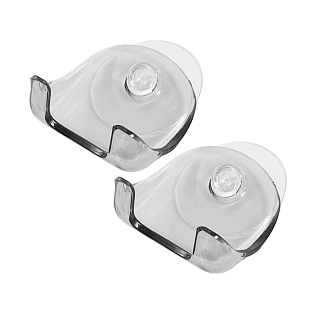Pack of 2 Shaving Cartridges with Suction Cup Accessories for Hairdressing Salons