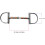 DRing Snaffle Bit with Copper Rolling Mouth  Single Joint Horse Bit 4