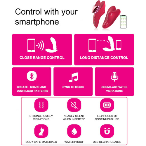 Vibrator with App  10 Vibration Modes for Women, GSpot for Couples 1