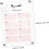Weekly Plan Messageboard Dry Wipe Board Acrylic Transparent 3