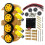 DIY 4WD Robot Car Chassis Platform with Speed Sensor, Expandable Design 1