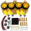 DIY 4WD Robot Car Chassis Platform with Speed Sensor, Expandable Design 3