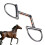 Copper Roller Mouth Bit, DRing Horse Bit for Racing and Training 1