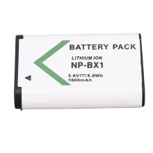 Batterie NP BX1 robuste de 3,6 V, recharge rapide, pour appareils photo numériques
