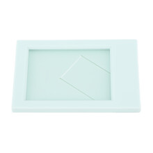 Mint Green 3 Inch Mini Photo Frame Wall Standable Plastic Card Holder