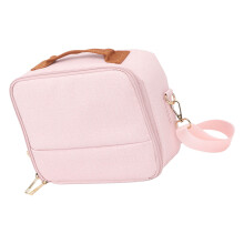 Sac à bandoulière réglable pour appareil photo DSLR, capacité de 20L, rembourrage épais, couleur rose