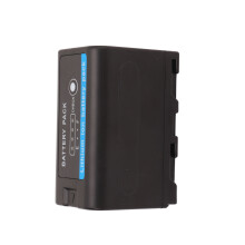 NP F770 Batteria per Videocamera da 5800mAh con Resistenza alle Temperature e Indicatore