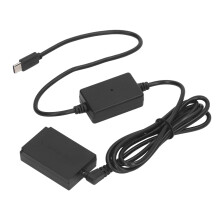 Compatible batterie factice LP E12 de type C pour les appareils photo M50, M200 et M50 Mark II