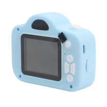 40MP Kinder HD Digitalkamera Wiederaufladbar Tragbar Blau für Fotografie & Video