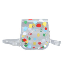 Étui en PVC à pois colorés pour Mini 12, Sac de protection