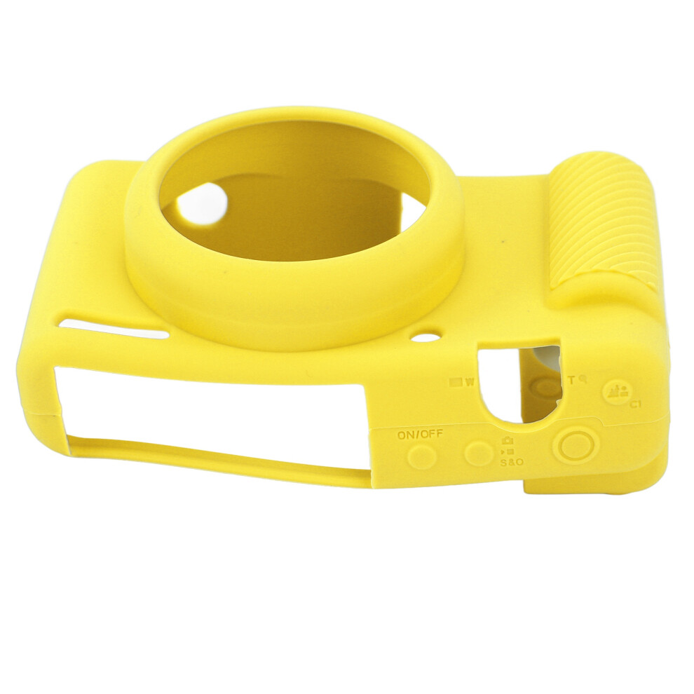 Silicone Camera Case For Zv1f Zv1m2, Slim Fit, Yellow 8781368993792