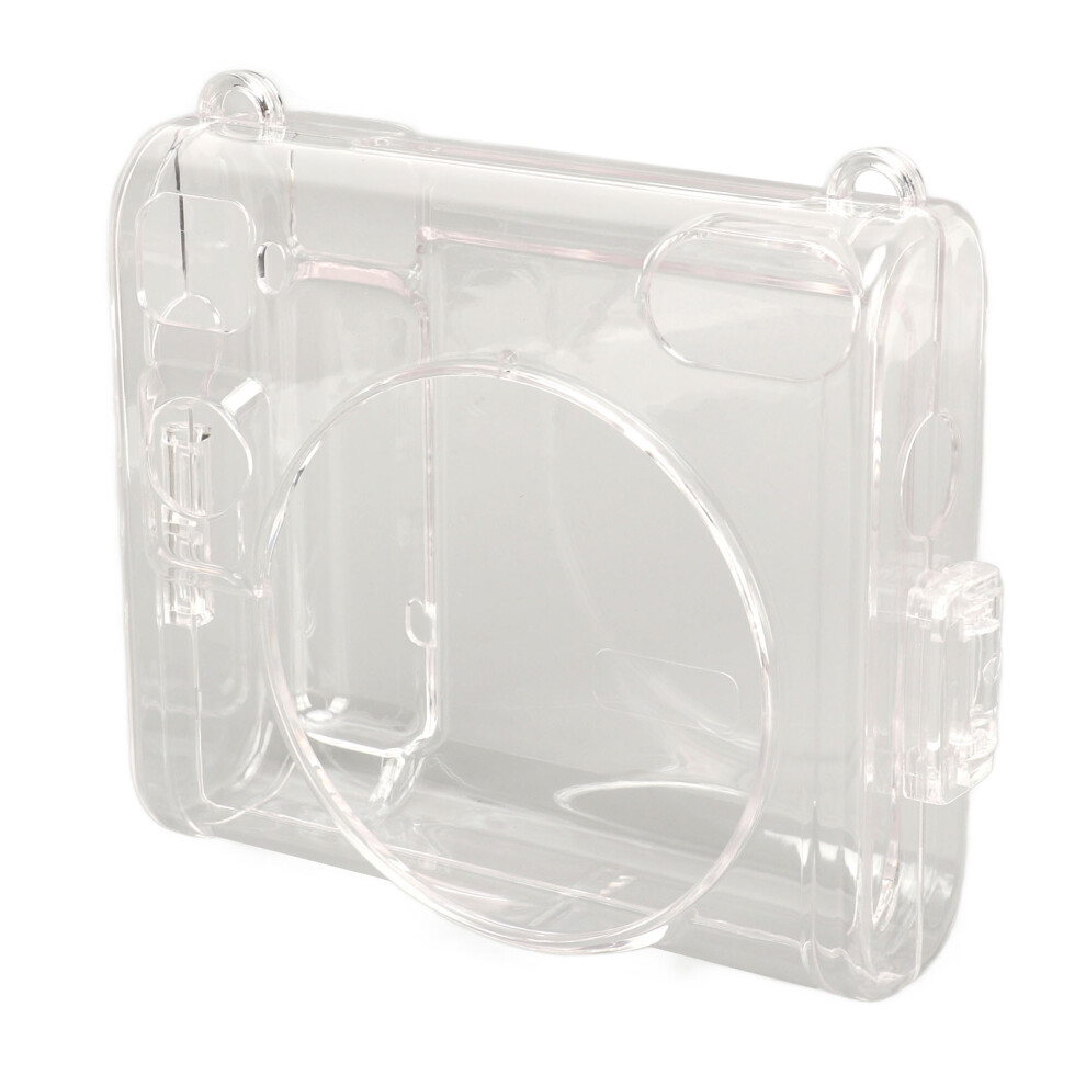 Clear Hard Shell Camera Case For Instax Square Sq40 With Adjustable Strap 8401368988726