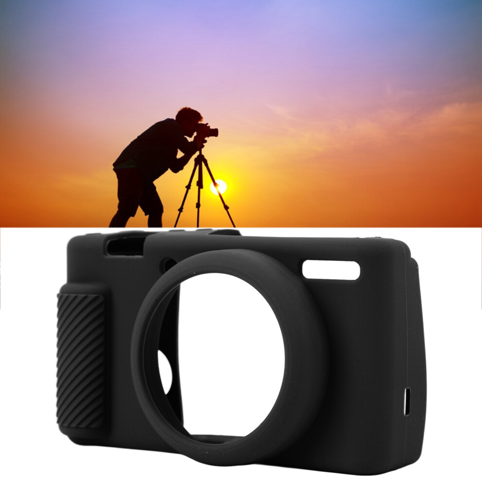 Slim Silicone Camera Case For Zv1f/M2, Anti-Scratch, Black 3091368993759