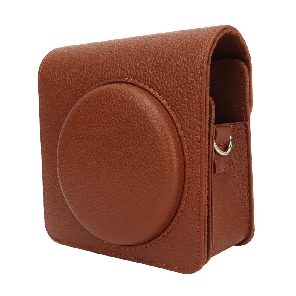 Pu Camera Case For Instax Square Sq40 With Removable Front Section Brown 9401368988732