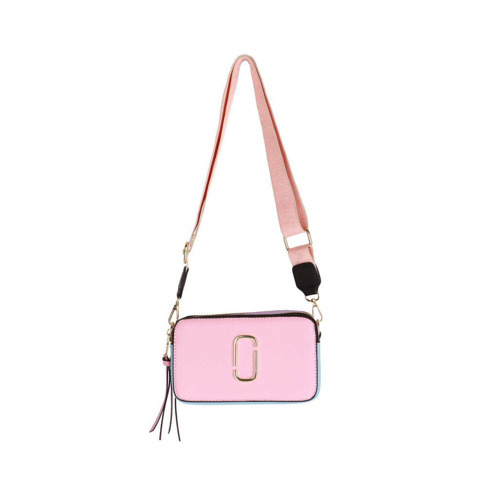 Damen-Kameratasche, Retro-Pu, GroãE Kapazitã¤T, Pink 7751901026561
