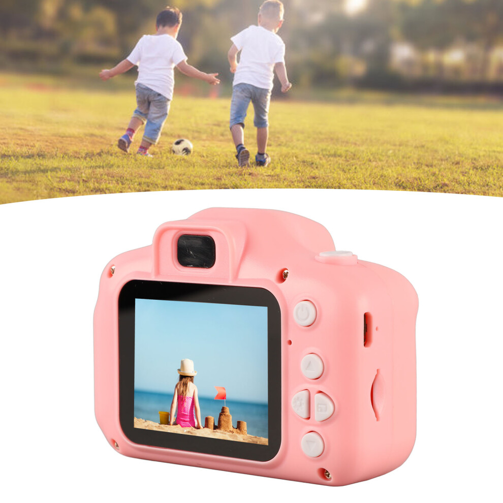 Kids Digital Camera 8Mp 9X7x5cm Rechargeable Hd Video Pink 4261370030851