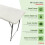 Oypla Oypla Heavy Duty Folding Catering Garden Trestle Table - 4ft, White 9