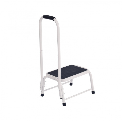 Oypla Oypla Single Caravan Step Stool Non Slip Rubber Tread with Handle 2