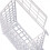 Oypla Oypla Medium Letterbox Door Post Mail Catcher Basket Cage Holder Guard 4