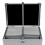 Oypla Oypla 300 Disc Aluminium CD DVD Game Storage Flight Case DJ Carry Box 3