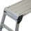 Oypla Oypla 150kg Folding Aluminium Work Platform Step Up Bench Ladder EN131 8
