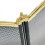 Oypla Oypla Heavy Duty Steel 3 Panel Fire Screen Spark Guard 2