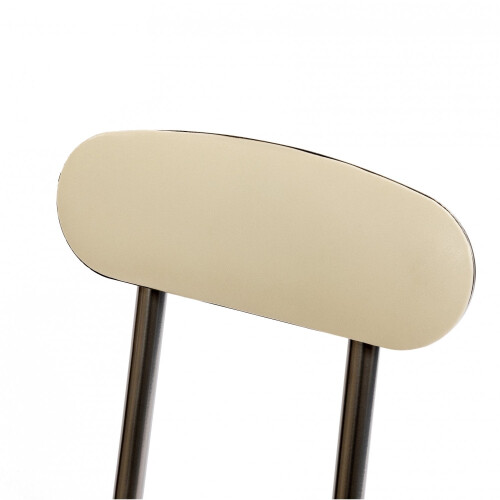 Oypla Oypla White Padded Folding High Chair Breakfast Kitchen Bar Stool Seat 1