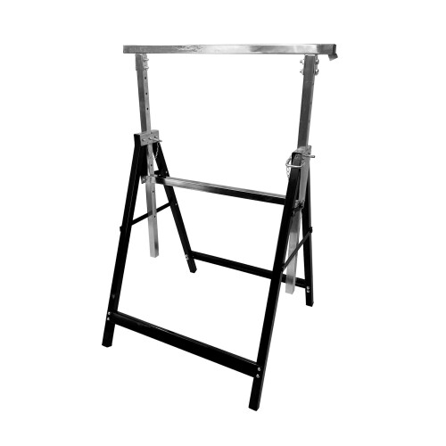 Oypla Oypla 2x Adjustable Builder DIY Carpentry Work Bench Telescopic Saw Horses Trestle 2