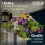 Oypla Oypla Artificial Garden Hanging Wicker Basket with Multicoloured Flowers 4